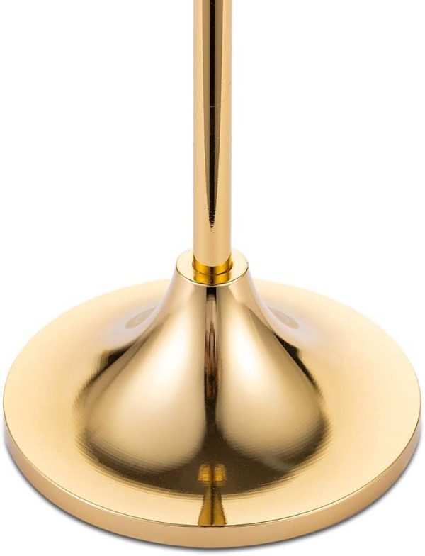 Candlestick Holders Taper Candle Holders, Set of 3 Candle Stick Holders Set, Brass Gold Candlestick Holder Set, Vintage Modern Decorative Centerpiece for Table Mantel Wedding Housewarming Gift - Image 19