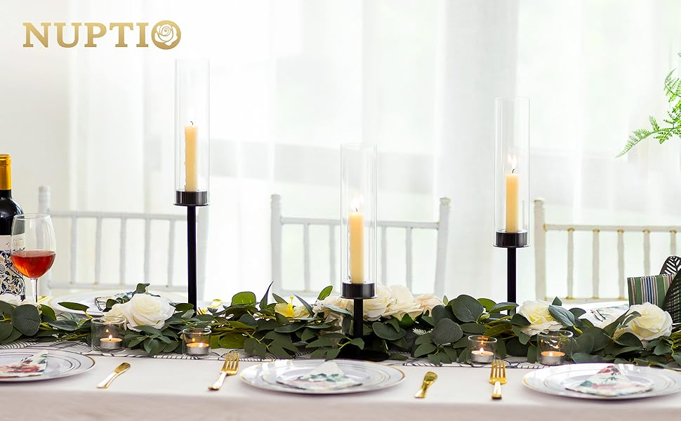 black candle stick holder