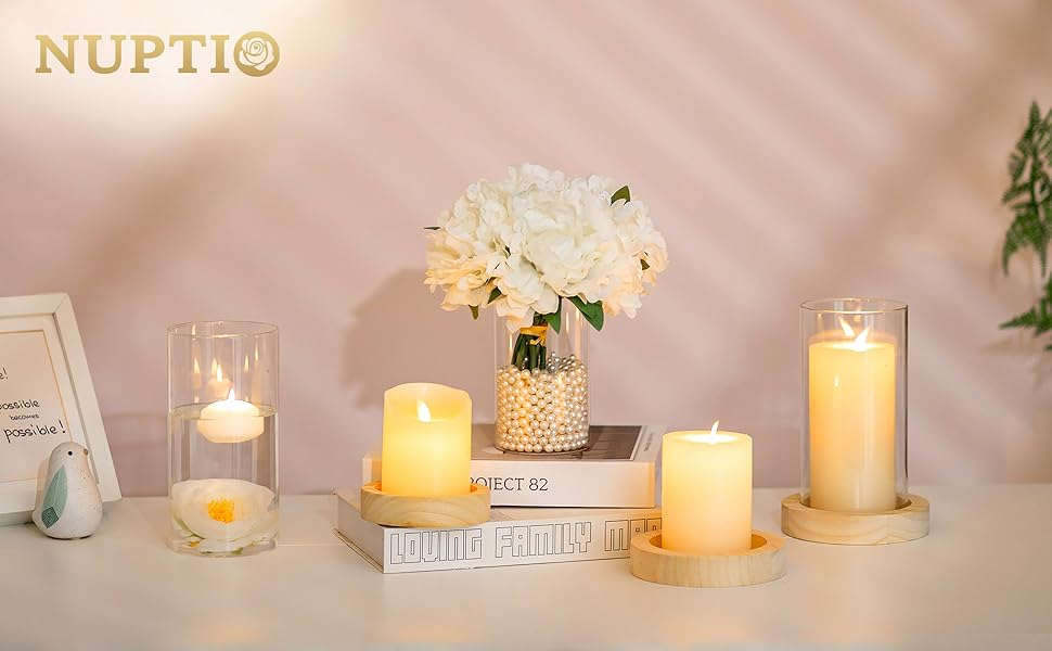 hurricane glass candle holders
