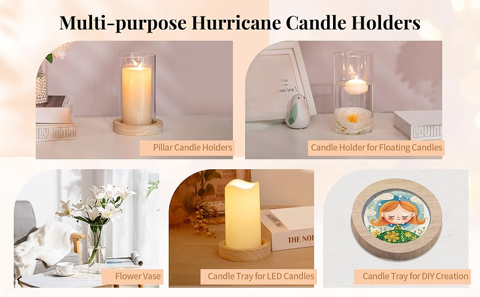 glass candle holder